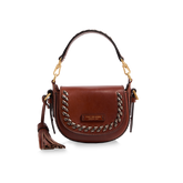 Pearl District Holiday Edition – Schultertasche aus Leder mit bronzefarbenen Details - Damentaschen | The Bridge