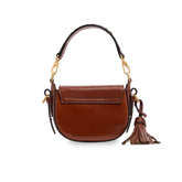 Pearl District Holiday Edition – Schultertasche aus Leder mit bronzefarbenen Details - Damentaschen | The Bridge