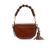 Pearl District Baby – Schultertasche aus Leder mit handgearbeiteten Ledereinsätzen – Limitierte, nummerierte - Damentaschen | The Bridge