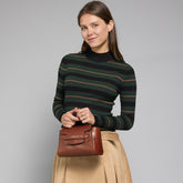 Leather bag with removable strap | The Bridge