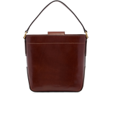 Borsa secchiello pelle con tracolla e manico - Borse a secchiello in pelle | The Bridge