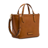 Leather handbag with removable shoulder strap - Larissa Collection | The Bridge