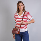 Borsa a mano in pelle con tracolla removibile | The Bridge