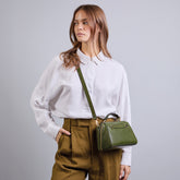 Borsa a mano in pelle con tracolla removibile | The Bridge