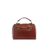 Leather handbag with removable shoulder strap - Handbags | The Bridge