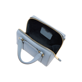 Leather handbag with removable shoulder strap | The Bridge