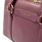 Leather handbag with removable shoulder strap | The Bridge