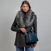 Women's Leather Handbag with Strap | The Bridge