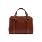 Leather handbag with removable shoulder strap - Handbags | The Bridge