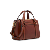 Leather handbag with removable shoulder strap - Handbags | The Bridge