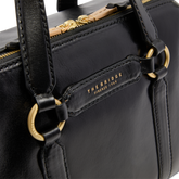 Large leather handbag with shoulder strap | The Bridge