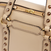 Leather handbag with removable shoulder strap | The Bridge