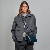 Women's Leather Handbag with Strap | The Bridge