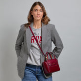 Bolso de mano de piel con bandolera extraíble | The Bridge