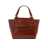 Women’s leather bag with removable shoulder strap - Lucrezia Collection | The Bridge