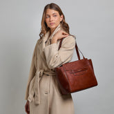 Shopper aus Leder | The Bridge
