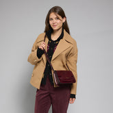 Leather crossbody bag | The Bridge