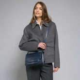 Large leather crossbody bag | The Bridge