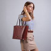 Sac cabas femme en cuir | The Bridge