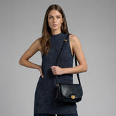 Bolso bandolera de piel | The Bridge