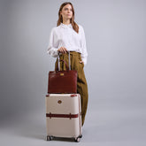 Women’s leather laptop briefcase | The Bridge