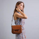 Damen-Ledertasche mit Schulterriemen | The Bridge