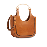 Mini leather hobo bag | The Bridge