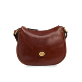 Borsa tracolla pelle chiusa con zip - Borse in pelle personalizzate donna | The Bridge
