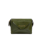 Leather crossbody bag with zip closure - Frida Collection | The Bridge