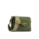 Leather crossbody bag with zip closure | The Bridge