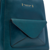 Women’s leather backpack with front pocket | The Bridge