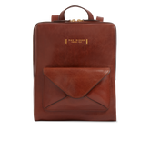 Women’s leather backpack with front pocket - Women's Backpacks | The Bridge