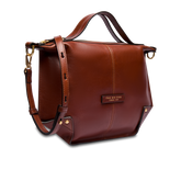 Crossbody leather bag closed with zip size M - Unica Collection | The Bridge