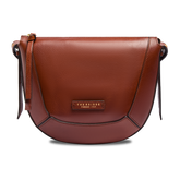 Leather crossbody bag medium size - Fedora Collection | The Bridge