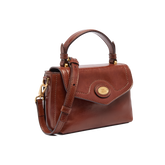 Mini leather handbag with removable shoulder strap - Handbags | The Bridge