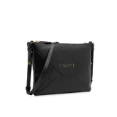 Leather crossbody bag with zip closure | The Bridge