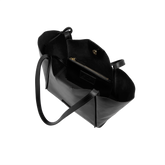 Leather shopper bag with matching pouch | The Bridge