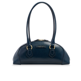 Women's Rounded Leather Shoulder Bag | The Bridge
