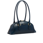 Women's Rounded Leather Shoulder Bag | The Bridge