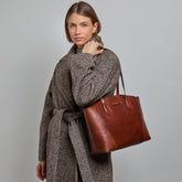 Shopping bag in pelle da donna | The Bridge