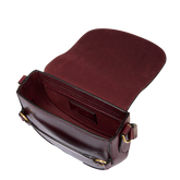 Leather crossbody bag medium size | The Bridge