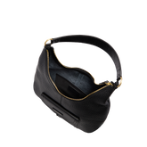Damen-Hobo-Bag aus Leder mit Fronttasche | The Bridge