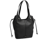 Hammered Leather Shopper Bag | The Bridge