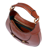 Leather women's bag with removable strap small size | The Bridge