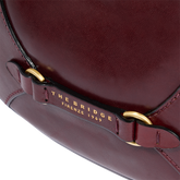 Leather women's bag with removable strap small size | The Bridge