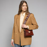 Leather women's bag with removable strap | The Bridge