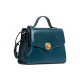 Women’s leather bag with removable shoulder strap - Irene Collection | The Bridge