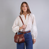 Women’s leather crossbody bag | The Bridge