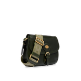 Damen Leder Umhängetasche - GREEN | The Bridge