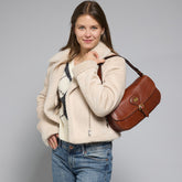 Shoulder bag with front flap | The Bridge